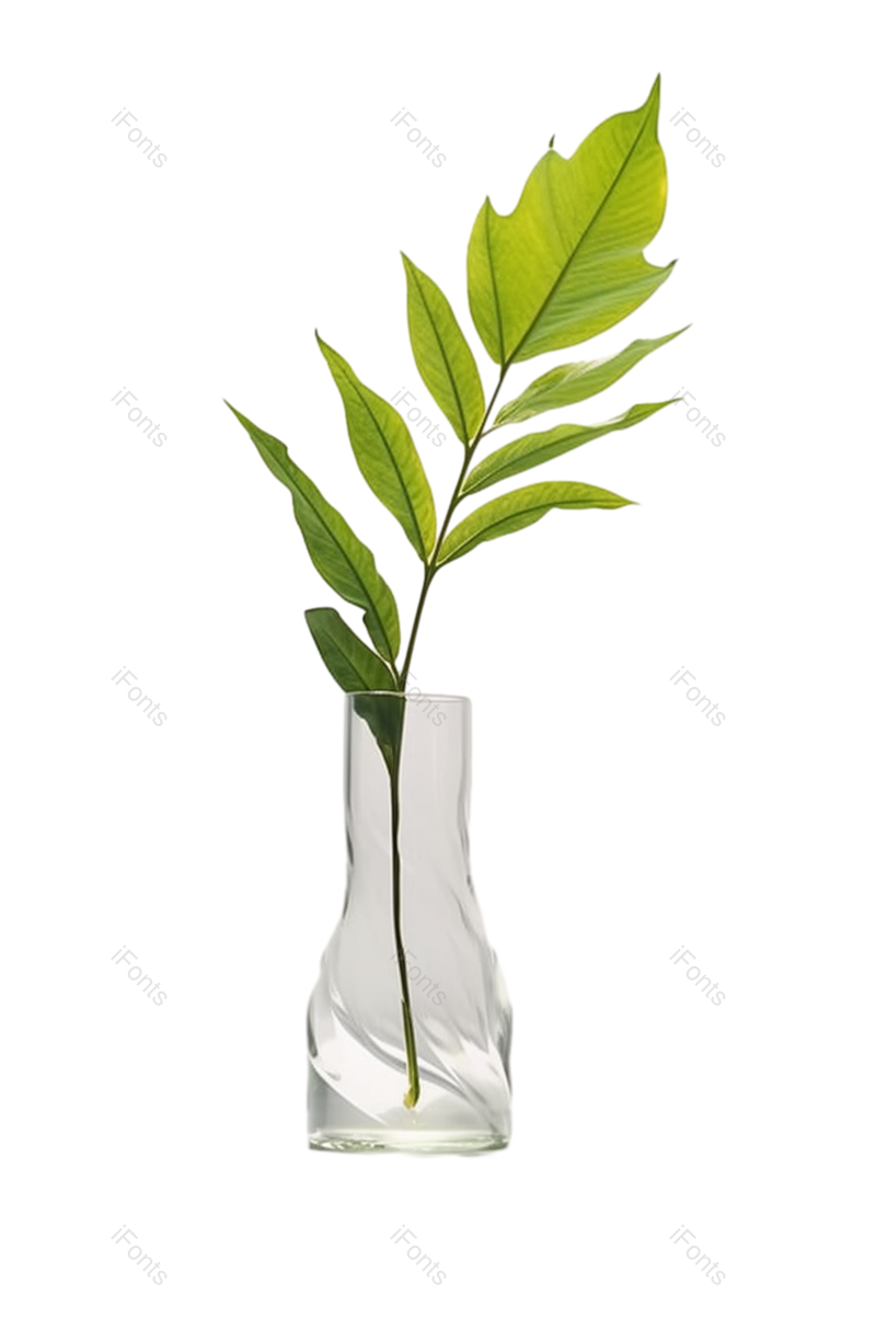 叶子图片,装饰元素,摄影PNG,液体免抠素材